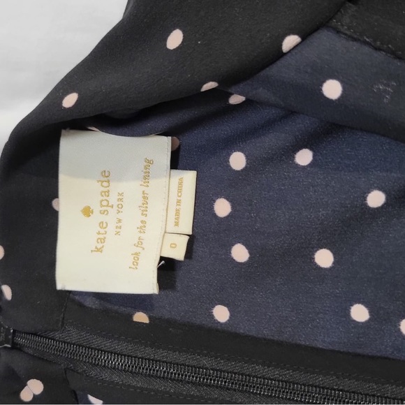 Kate Spade New York Polka Dot Print knee-length dress. Like new condition. - Picture 6 of 6
